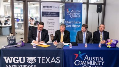 ACC and WGU announce new partnership