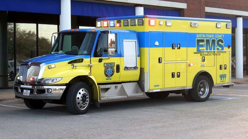 Austin-Travis County EMS ambulance