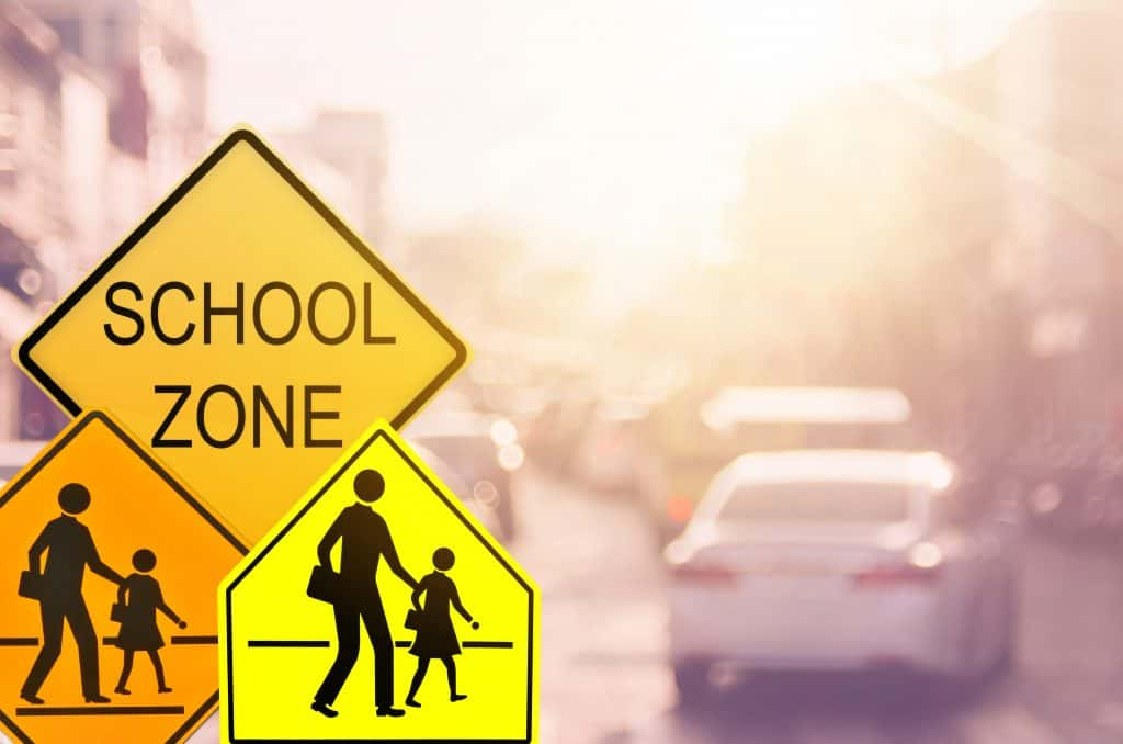 depiction of school zone