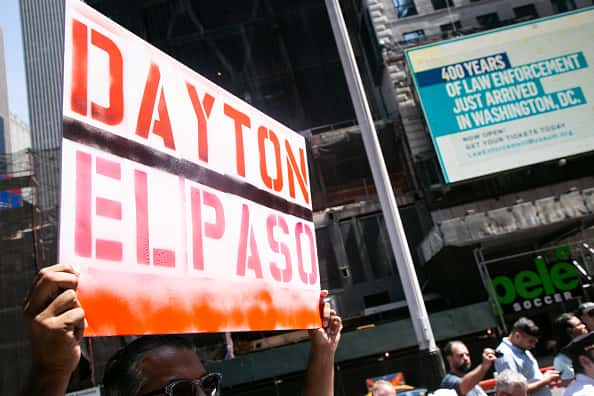 Rally For El Paso And Dayton Shootings NYC: Getty Images