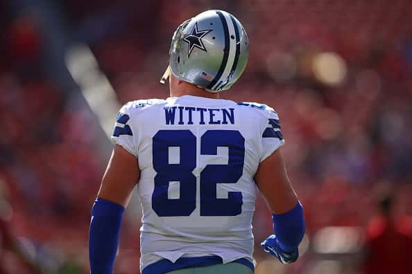 Dallas Cowboys v San Francisco 49ers People: Jason Witten:Getty Images