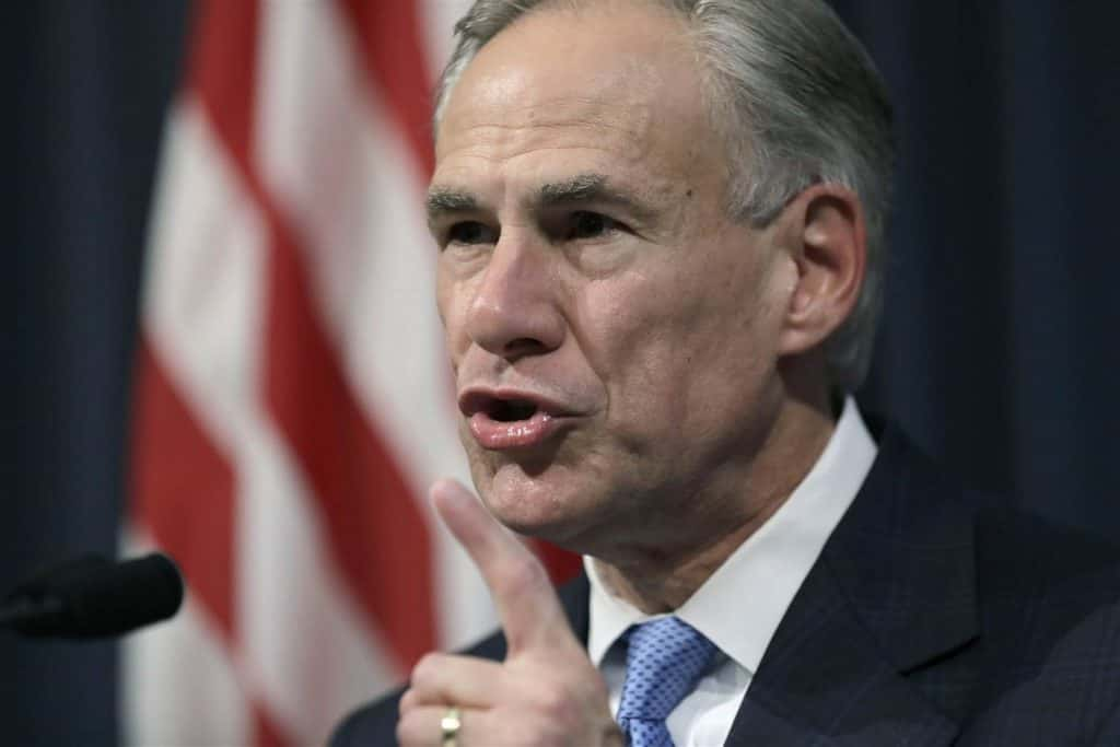 Texas Governor Greg Abbott