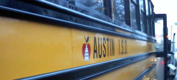 Austin ISD school bus