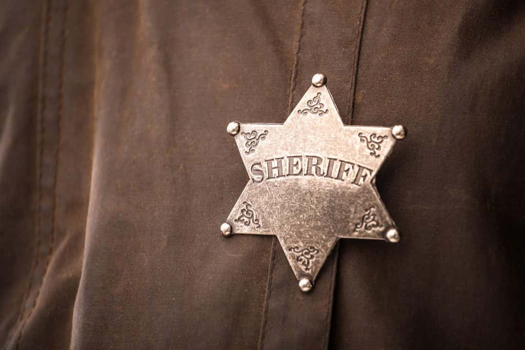 Sheriff's badge