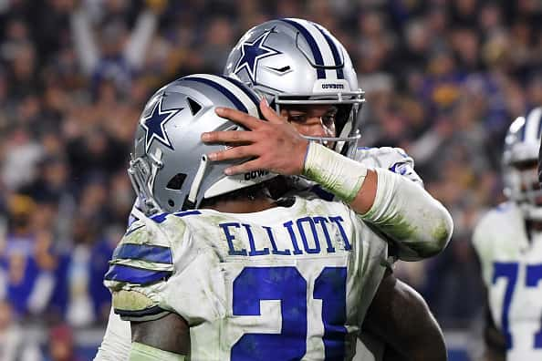 People: Ezekiel Elliott, Dak Prescott: Getty Images