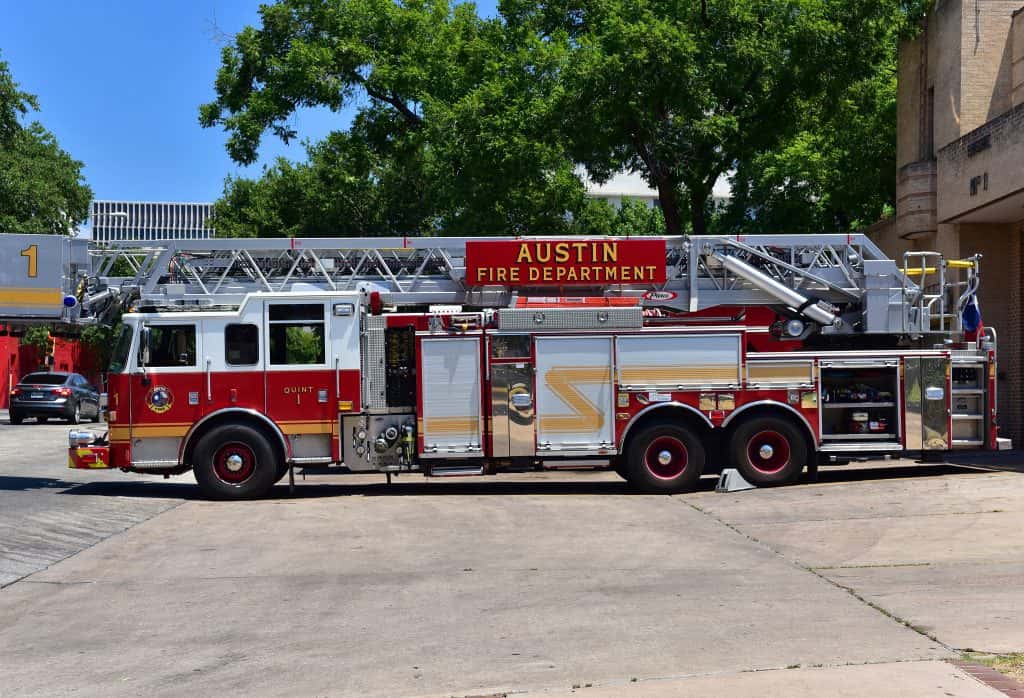 Austin Fire Department ladder apparatus