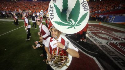 Marijuana and college football