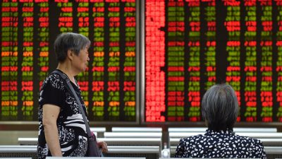 CHINA-MARKETS-WORLD:Getty Images