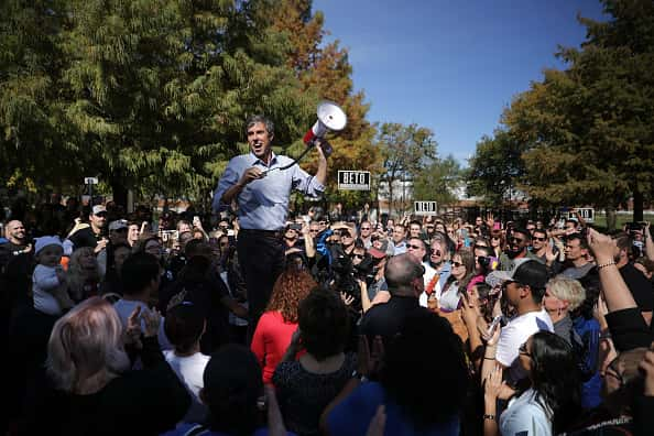 Polls Tighten In Texas Senate Race Between Beto O'Rourke And Ted Cruz People: Beto O'Rourke:Getty Images