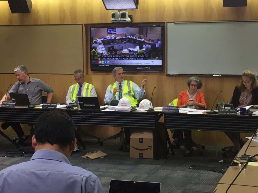 Austin City Councilmembers discussing CodeNEXT