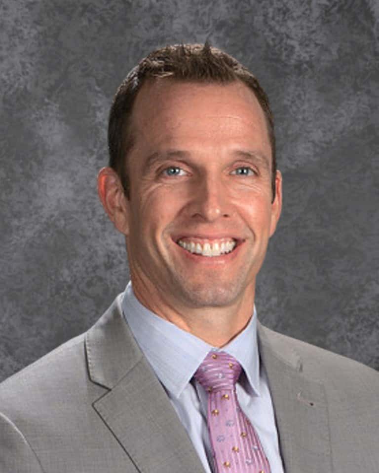 Murchison Middle School principal Brad Clark