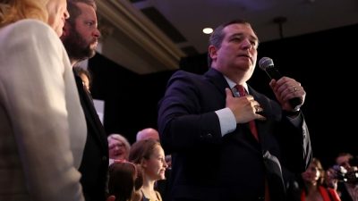 Senator Ted Cruz Holds Election Night Gathering In Houston