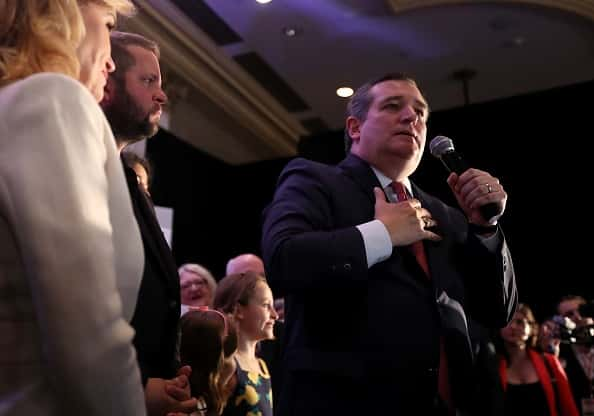 Senator Ted Cruz Holds Election Night Gathering In Houston