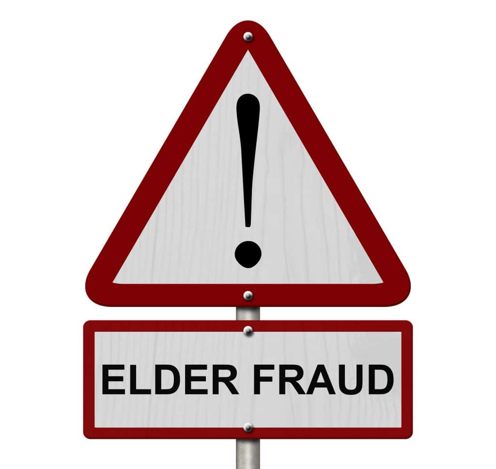 Elder fraud vector