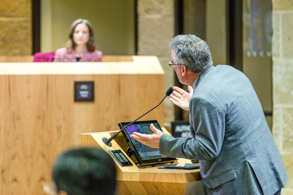 Man testifies before Austin City Council