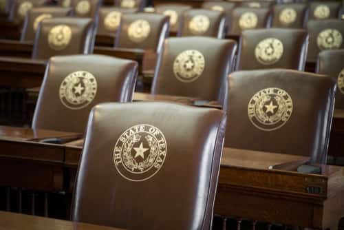 Chamber of House of Representatives in Texas
