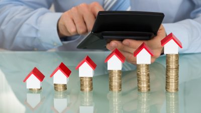 Photo representing increasing property values and taxes