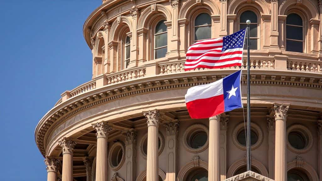 Detail of Texas Capitol