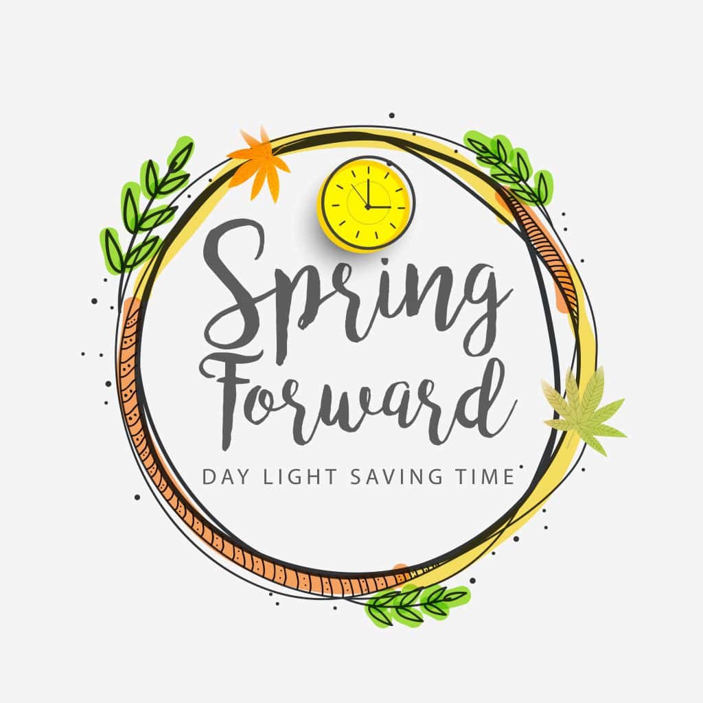 daylight saving time graphic