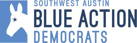 Blue Action Democrats spoke in Austin on Sunday