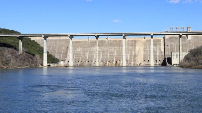 RM 620 bridge next to Mansfield Dam