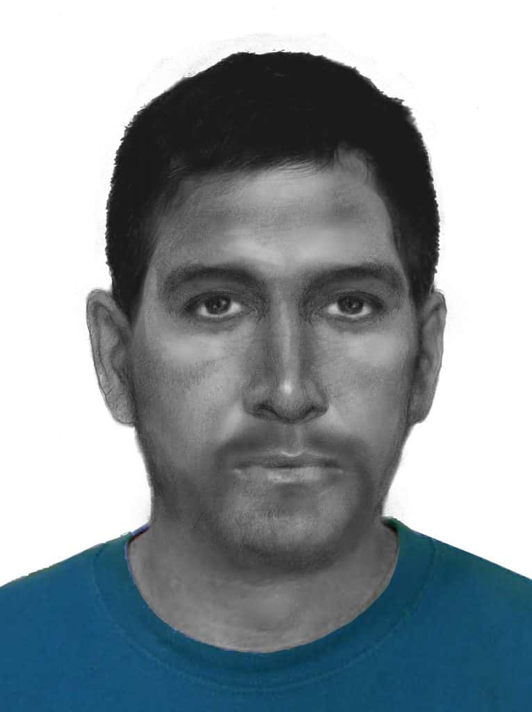 APD Sketch of kidnapping suspect