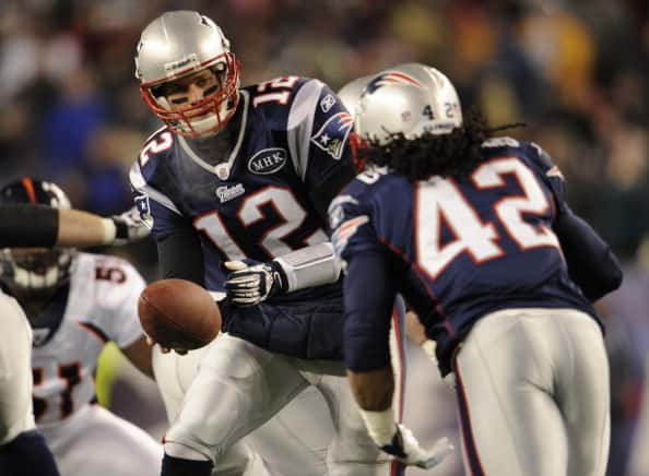 New England Patriots quarterback Tom Brady: Getty Images.