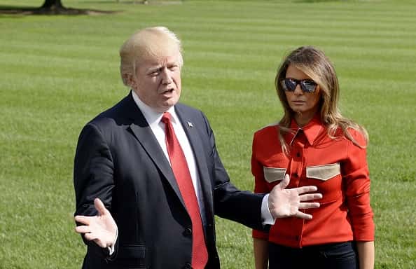 People: Melania Trump, Donald Trump - US President:Getty Images