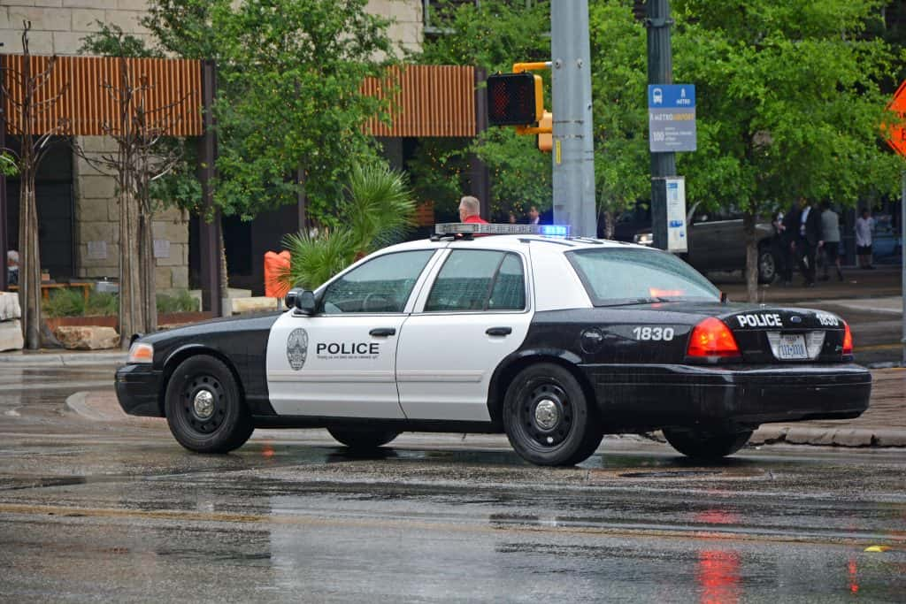 Austin police car