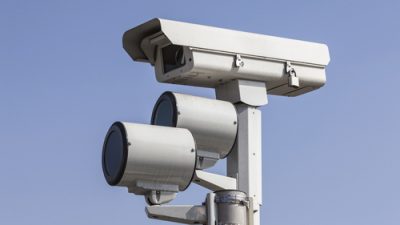 Red light camera for traffic intersections