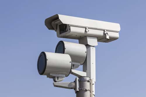 Red light camera for traffic intersections