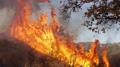 Wildfires surging in California