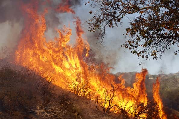 Wildfires surging in California