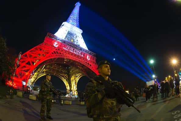 FRANCE-ATTACKS-SECURITY-EIFFEL-TOWER:Getty Images