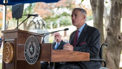 Governor Greg Abbott