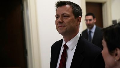 FBI Agent Peter Strzok before his Congressional Hearing