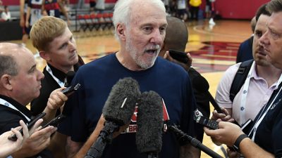 USA Basketball Men's National Team Training Session People: Gregg Popovich:Getty Images