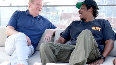 People: Jay Z, Roger Goodell, Shawn Carter:Getty Images