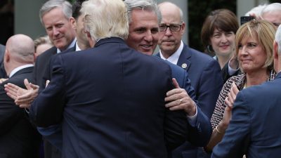 People: Donald Trump, Kevin McCarthy:Getty Images