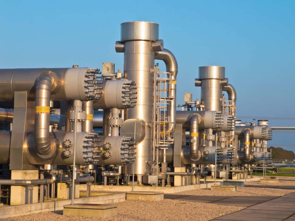 Modern natural gas plant