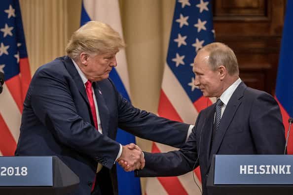 Trump Putin: getty images