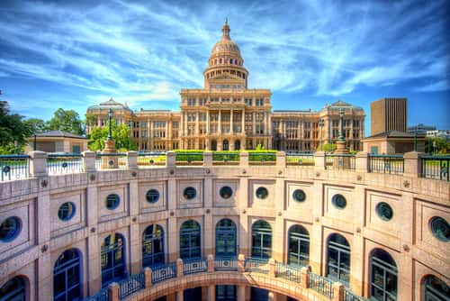 Texas Capital building rotunda