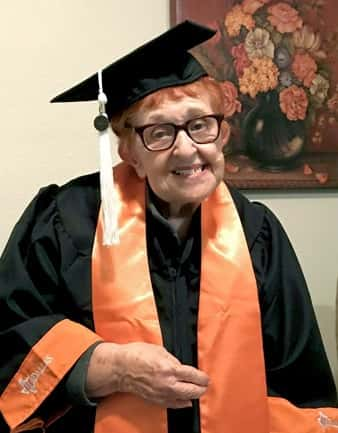 84-year-old Texas woman graduates college