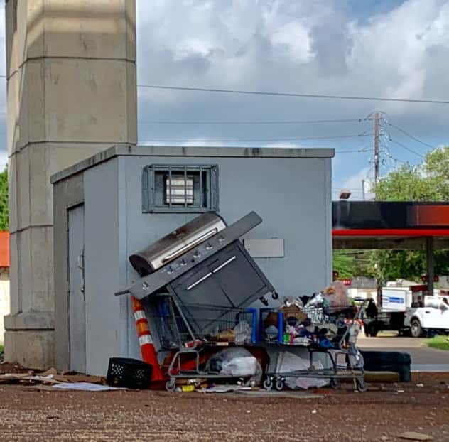 Austin homeless camp