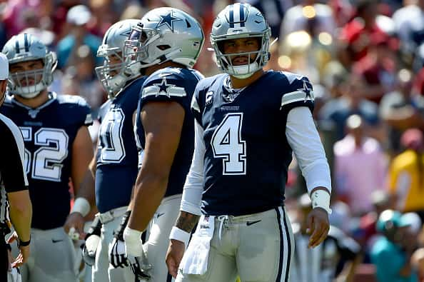 Dallas Cowboys v Washington Redskins People: Dak Prescott:Getty Images