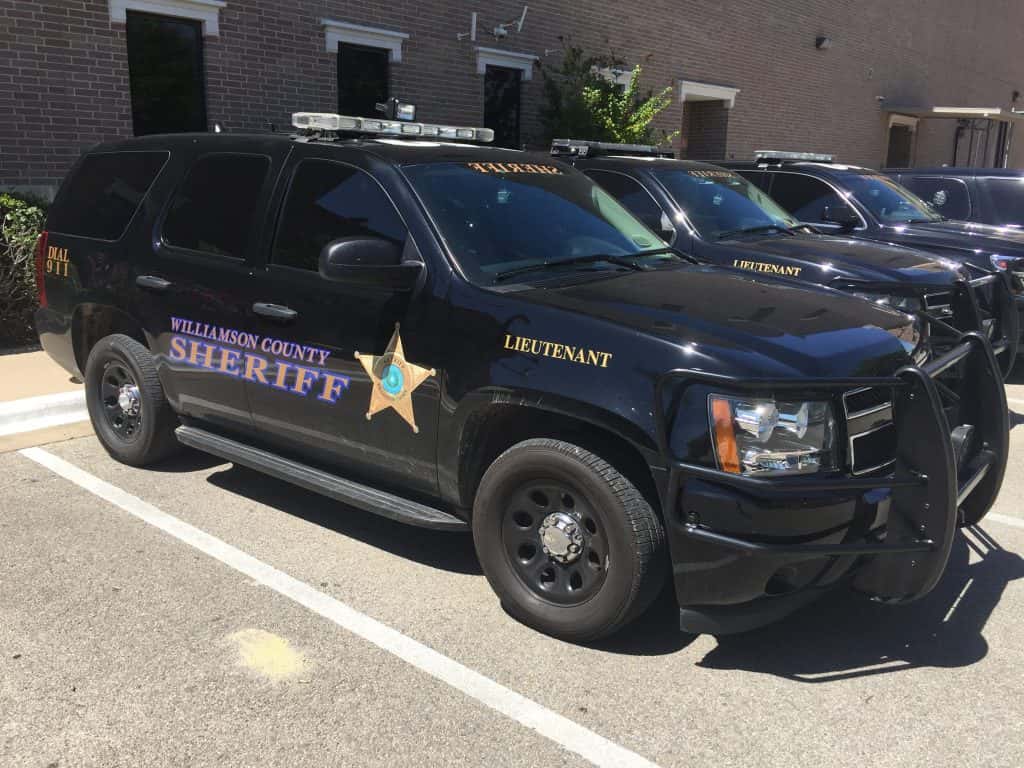 Williamson County Sheriff Office SUV