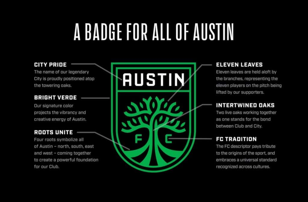 Austin FC soccer club logo