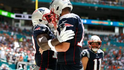 People: Antonio Brown, Tom Brady:Getty Images