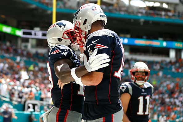 People: Antonio Brown, Tom Brady:Getty Images