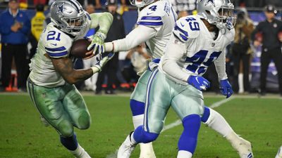 People: Jamize Olawale, Ezekiel Elliott, Dak Prescott:Getty Images